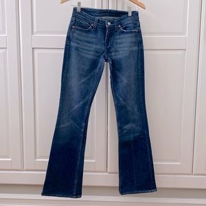 7 for all mankind boot cut jeans